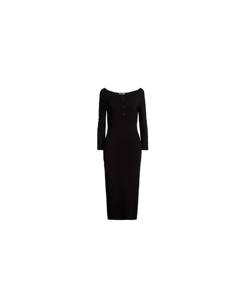Twin-Set KLEIDER - Midi-Kleiderauf YOOX.COM Schwarz