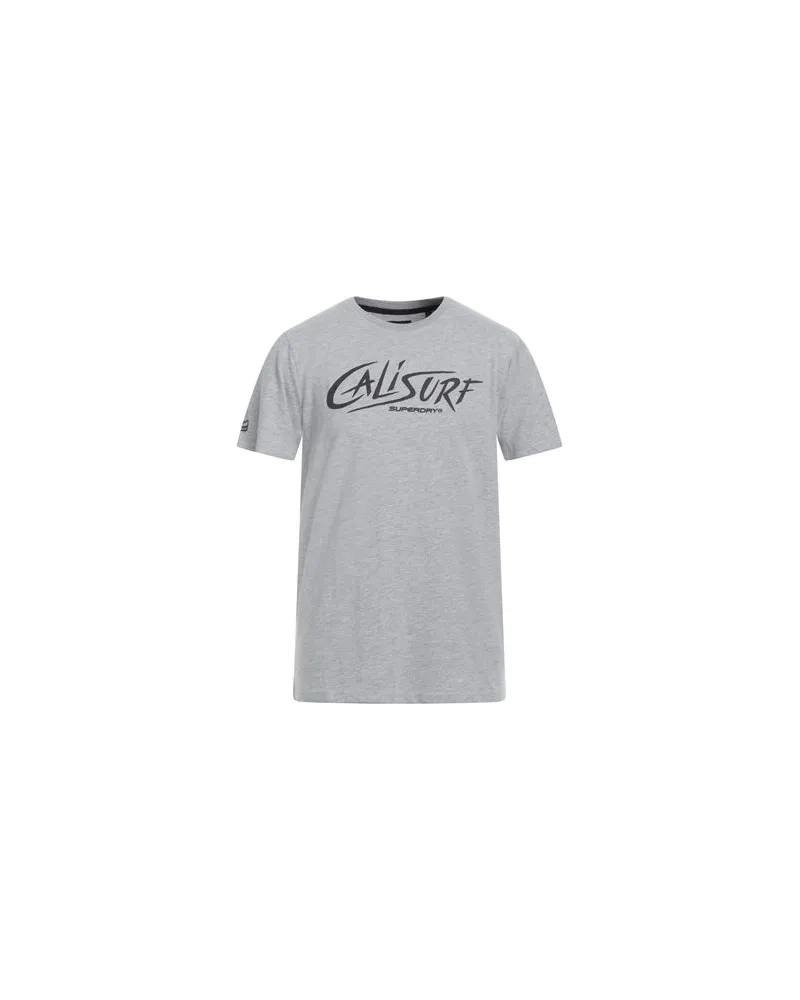 Superdry. TOPS - T-shirtsauf YOOX.COM Grau