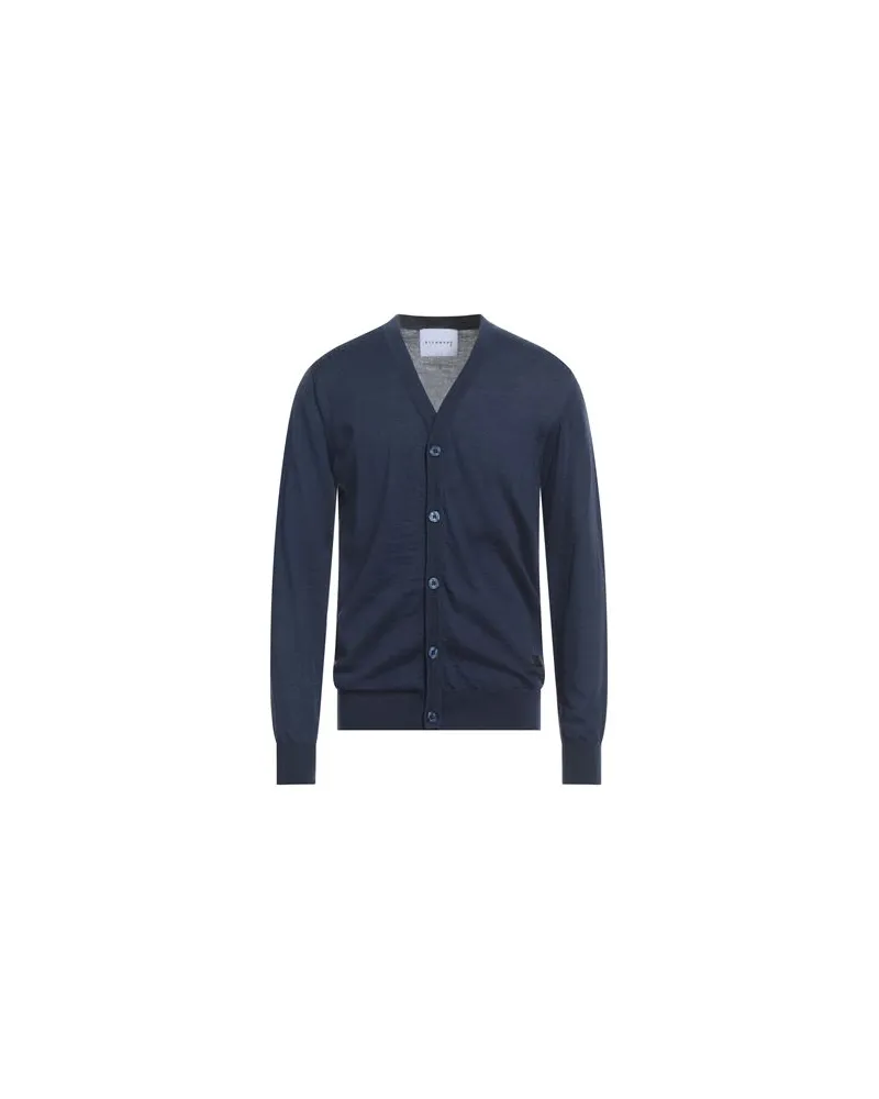 Richmond STRICKWAREN - Strickjackenauf YOOX.COM Marineblau