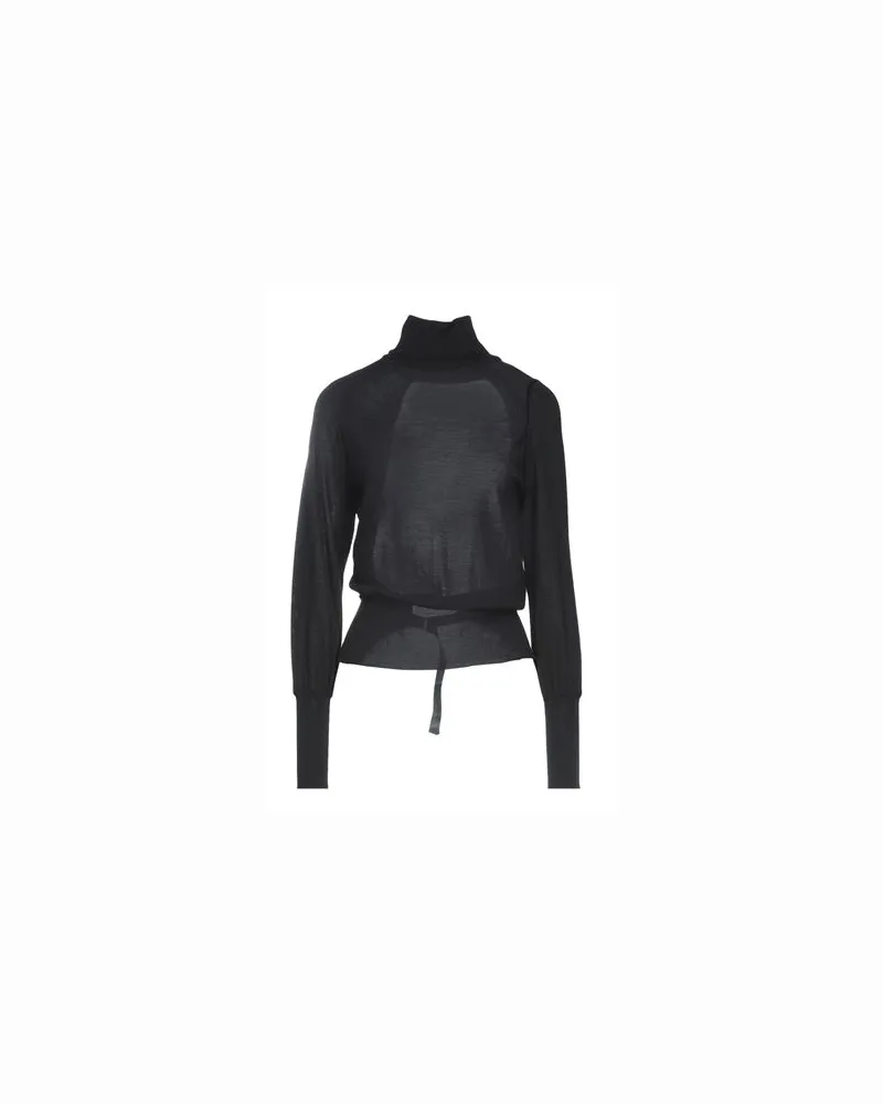 Erika Cavallini STRICKWAREN - Rollkragenpulloverauf YOOX.COM Schwarz