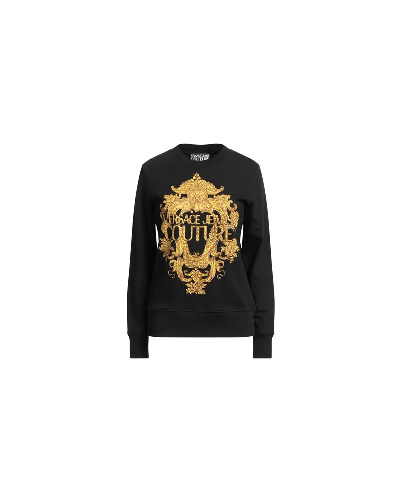 Versace Jeans TOPS - Sweatshirtsauf YOOX.COM Schwarz