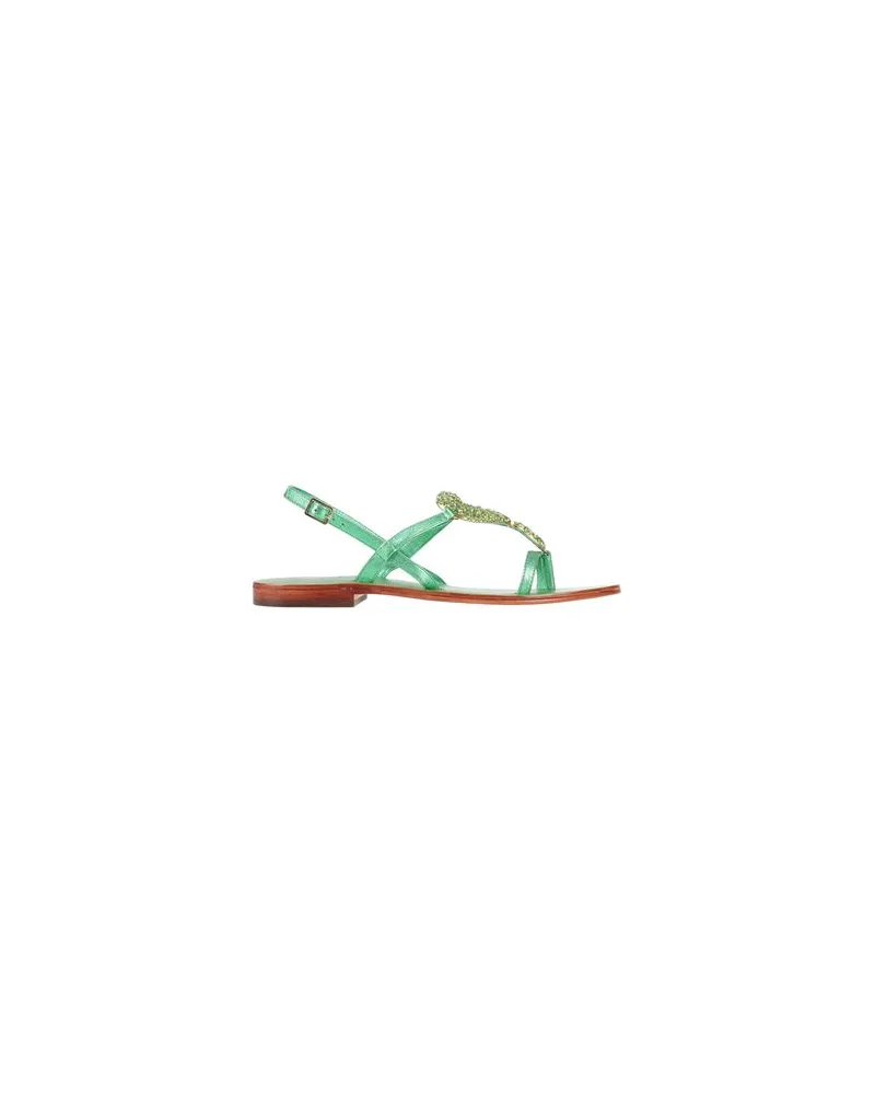 Emanuelle Vee SCHUHE - Zehentrennerauf YOOX.COM Grün
