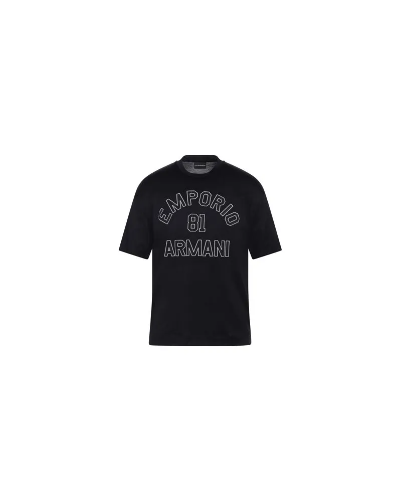 Emporio Armani TOPS - T-shirtsauf YOOX.COM Nachtblau