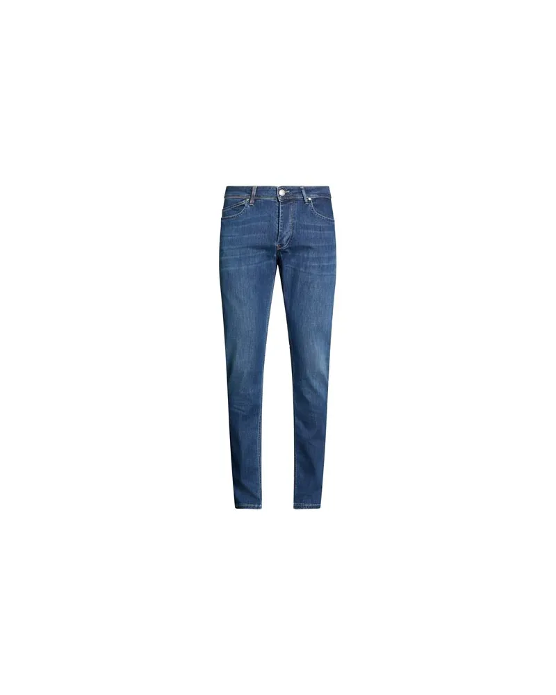 Re-HasH HOSEN & RÖCKE - Jeanshosenauf YOOX.COM Blau