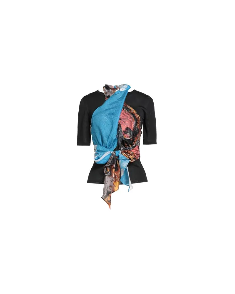 Marine Serre WHITE LINE - TOPS - Topsauf YOOX.COM Schwarz