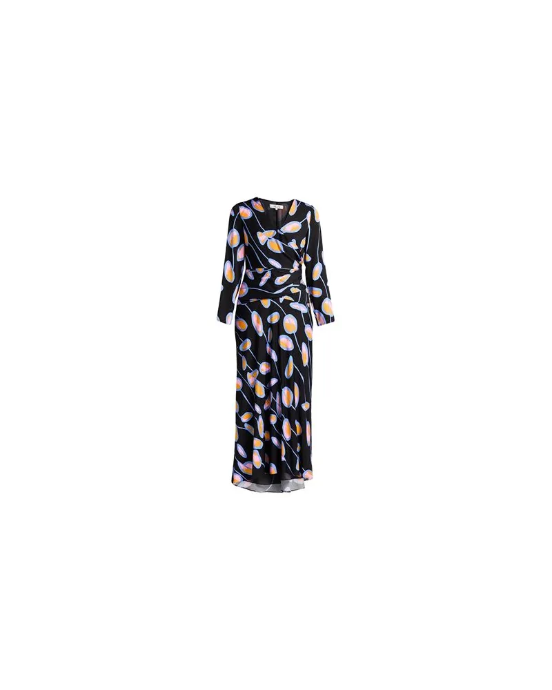 Diane von Furstenberg KLEIDER - Maxi-Kleiderauf YOOX.COM Schwarz