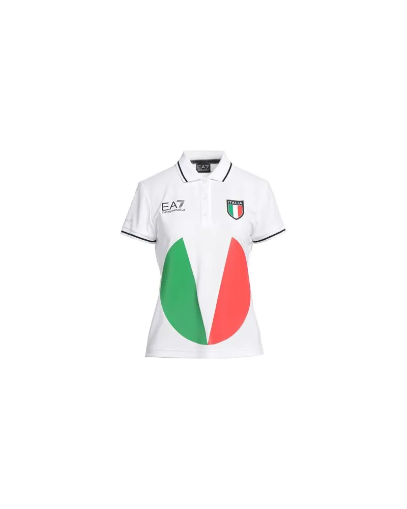 EA7 TOPS - Poloshirtsauf YOOX.COM Weiß