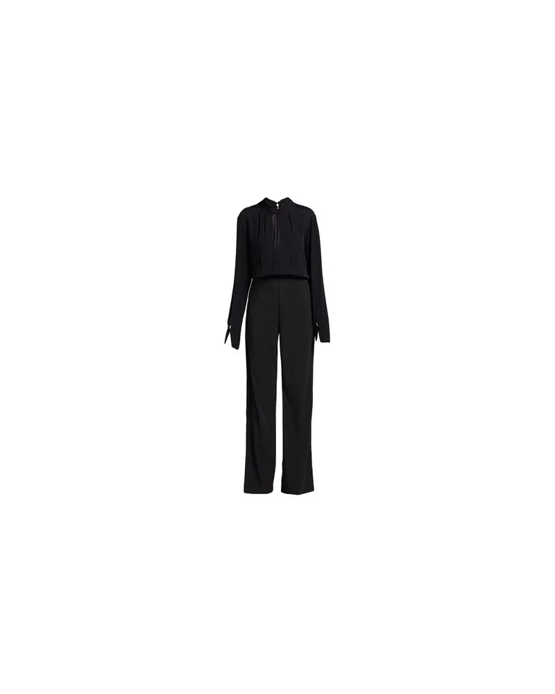 Patrizia Pepe OVERALLS - Jumpsuitsauf YOOX.COM Schwarz