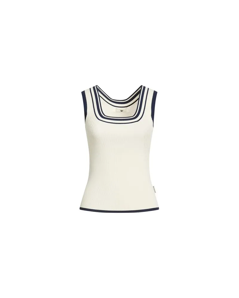 Twin-Set TOPS - Topsauf YOOX.COM Cremeweiß