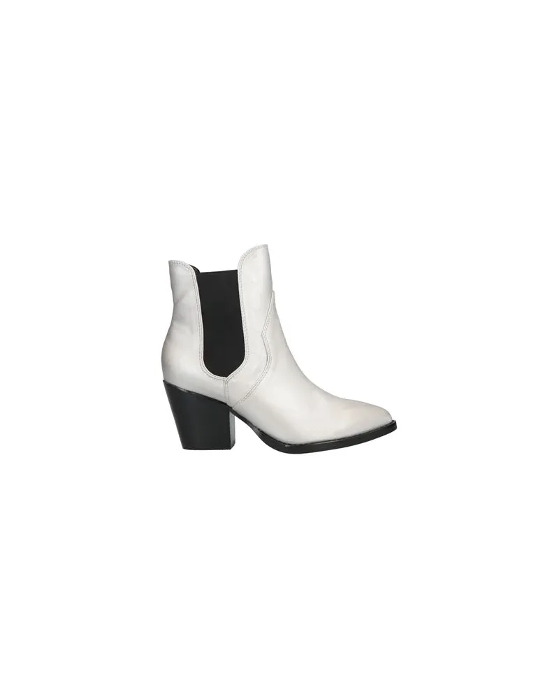 Twin-Set SCHUHE - Stiefelettenauf YOOX.COM Silber