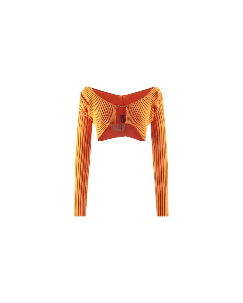 Jacquemus STRICKWAREN - Pulloverauf YOOX.COM Mandarine