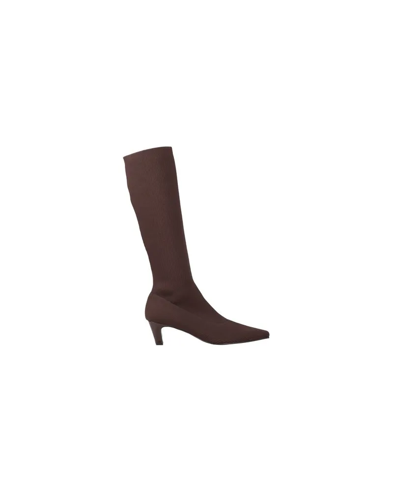 Zinda SCHUHE - Stiefelauf YOOX.COM Schokobraun