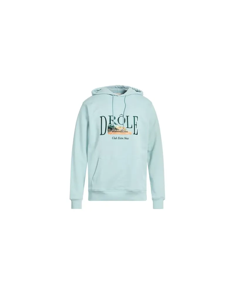 Drôle de Monsieur TOPS - Sweatshirtsauf YOOX.COM Himmelblau