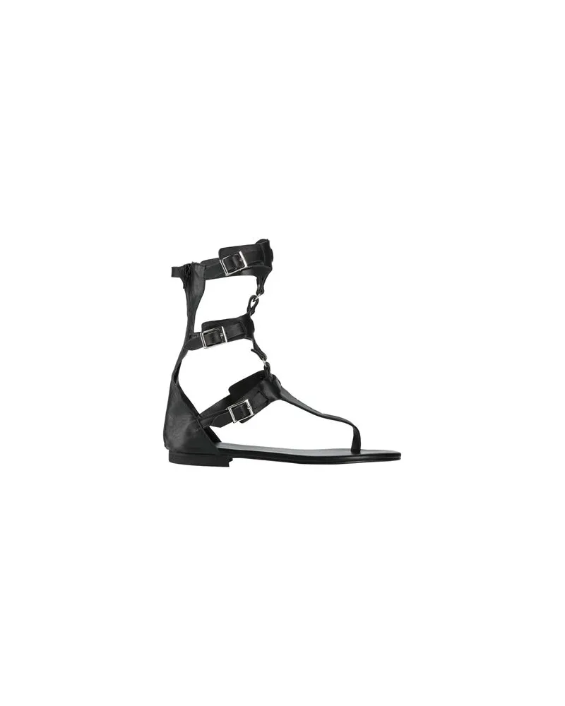 Divine Follie SCHUHE - Zehentrennerauf YOOX.COM Schwarz