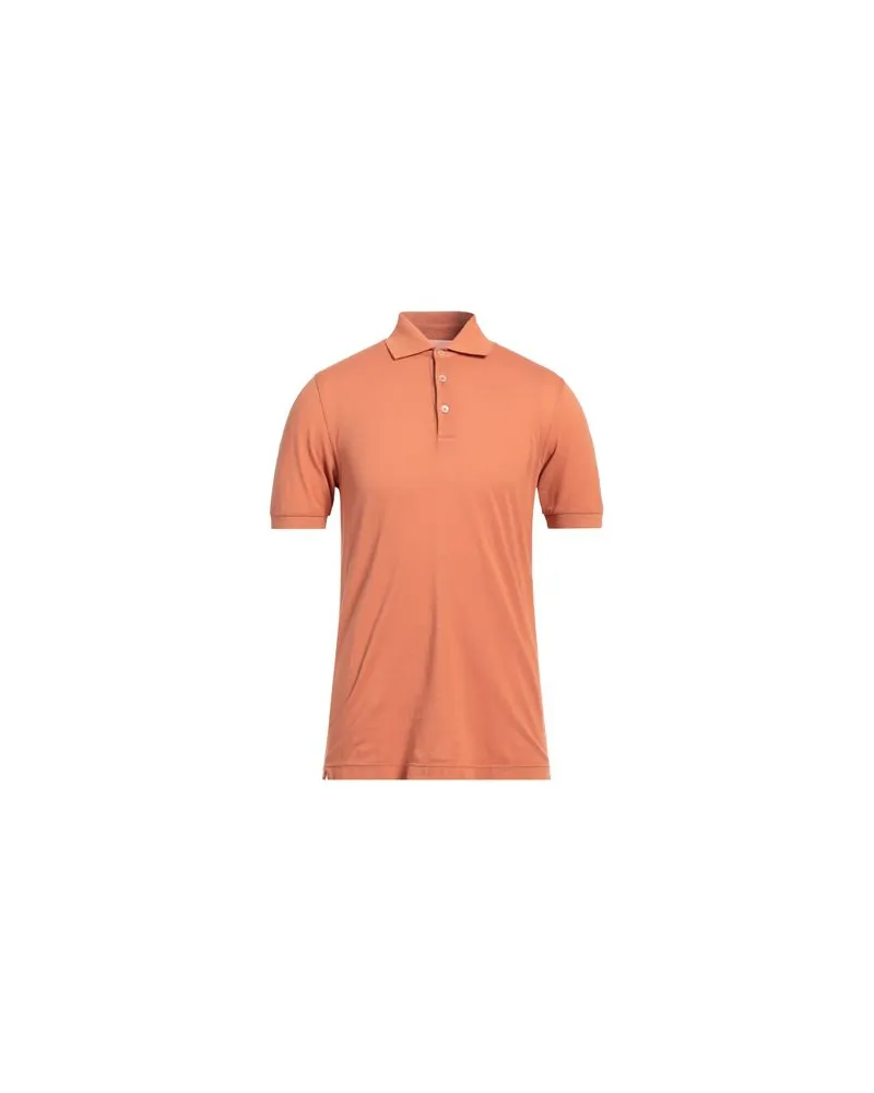 Fedeli TOPS - Poloshirtsauf YOOX.COM Rostrot