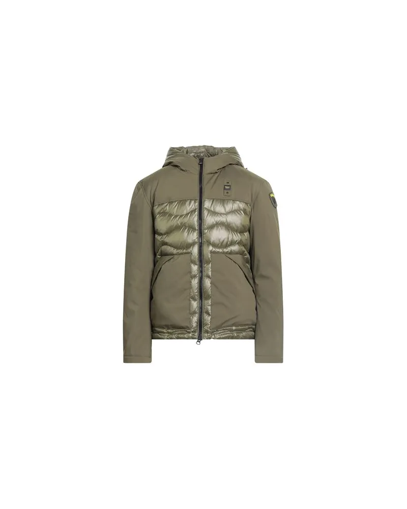 Blauer JACKEN & MÄNTEL - Pufferjacken & Daunenjackenauf YOOX.COM Militärgrün