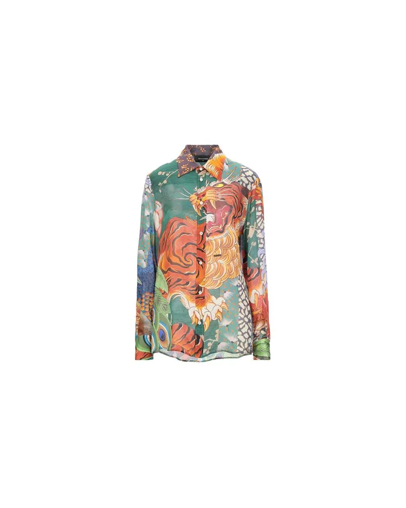 Dsquared2 TOPS - Hemdenauf YOOX.COM Grün