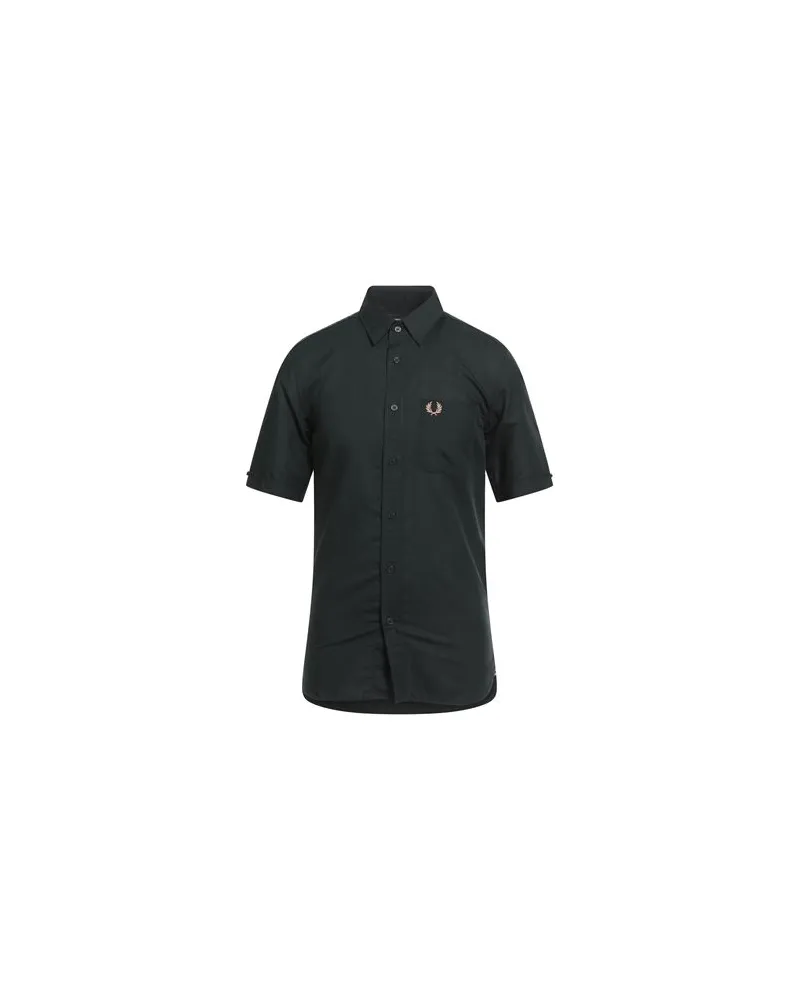 Fred Perry TOPS - Hemdenauf YOOX.COM Dunkelgrün