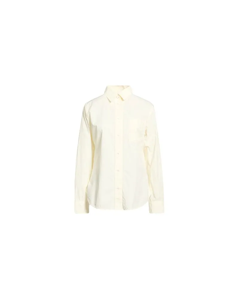 Napapijri G-MARCORA W - TOPS - Hemdenauf YOOX.COM Pastellgelb