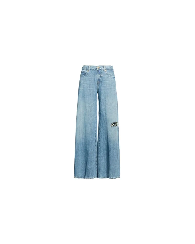 7 for all mankind HOSEN & RÖCKE - Jeanshosenauf YOOX.COM Blau