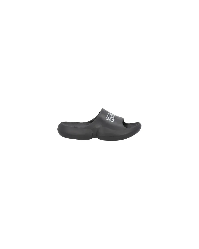 Versace Jeans SCHUHE - Sandalenauf YOOX.COM Schwarz