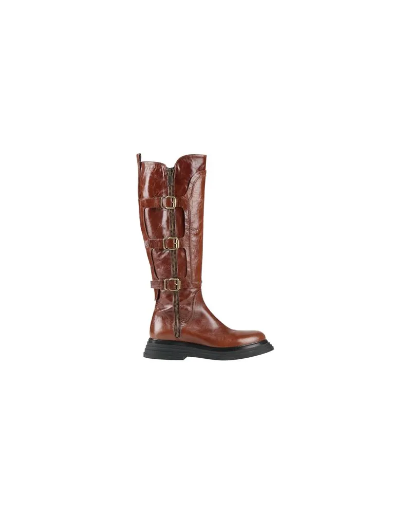 Laura Bellariva SCHUHE - Stiefelauf YOOX.COM Braun