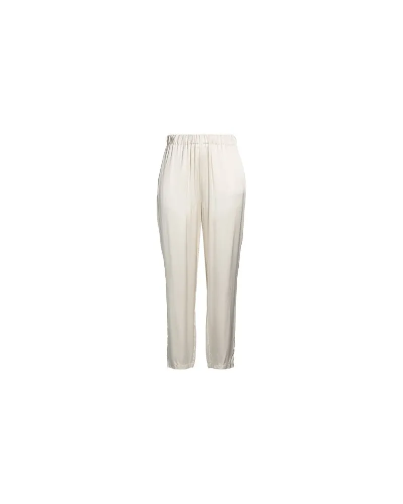 Icona By Kaos HOSEN & RÖCKE - Hosenauf YOOX.COM Cremeweiß