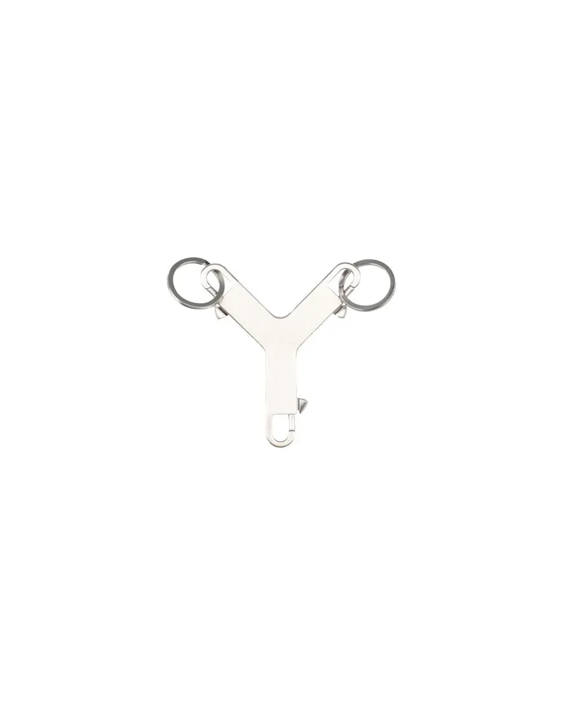 Rick Owens Kleinlederwaren - Schlüsselanhängerauf YOOX.COM Silber