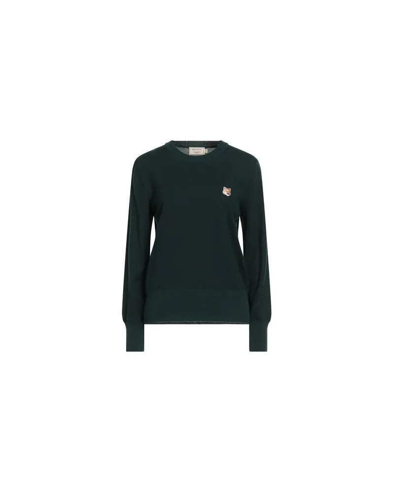 Kitsuné STRICKWAREN - Pulloverauf YOOX.COM Dunkelgrün