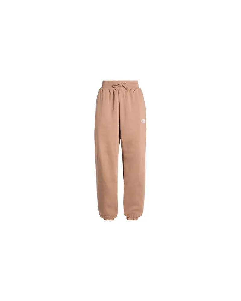 The North Face W ESSENTIAL RELAXED STRAIGHT JOGGER  - HOSEN & RÖCKE - Hosenauf YOOX.COM Hellbraun