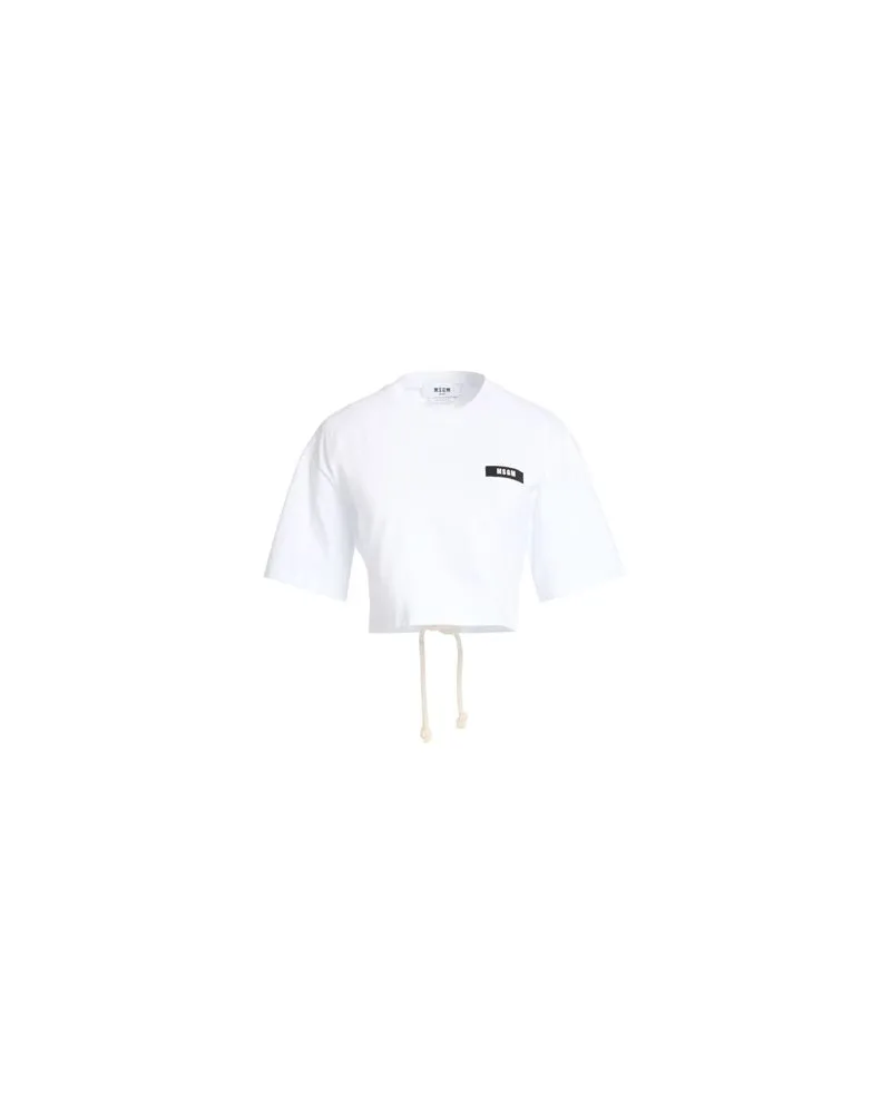 MSGM TOPS - T-shirtsauf YOOX.COM Weiß