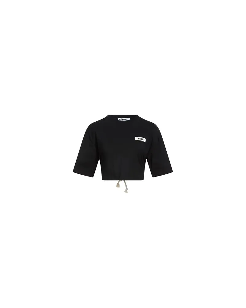 MSGM TOPS - T-shirtsauf YOOX.COM Schwarz