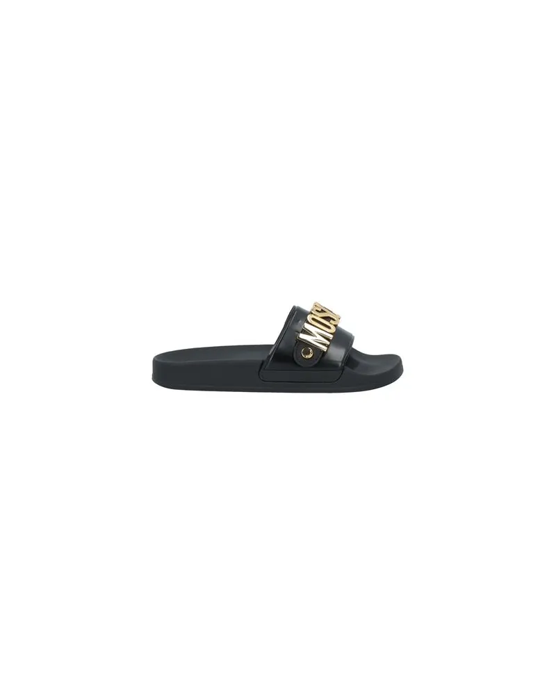 Moschino SCHUHE - Sandalenauf YOOX.COM Schwarz