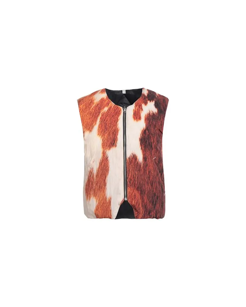 Stüssy JACKEN & MÄNTEL - Westenauf YOOX.COM Rostrot