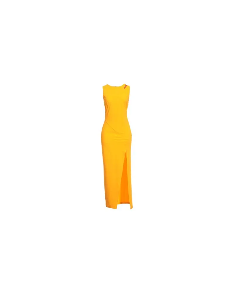Patrizia Pepe KLEIDER - Maxi-Kleiderauf YOOX.COM Mandarine