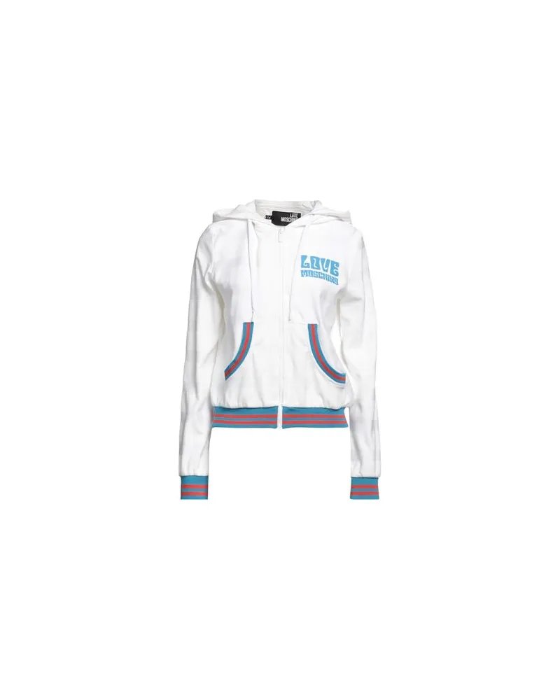 Moschino TOPS - Sweatshirtsauf YOOX.COM Weiß