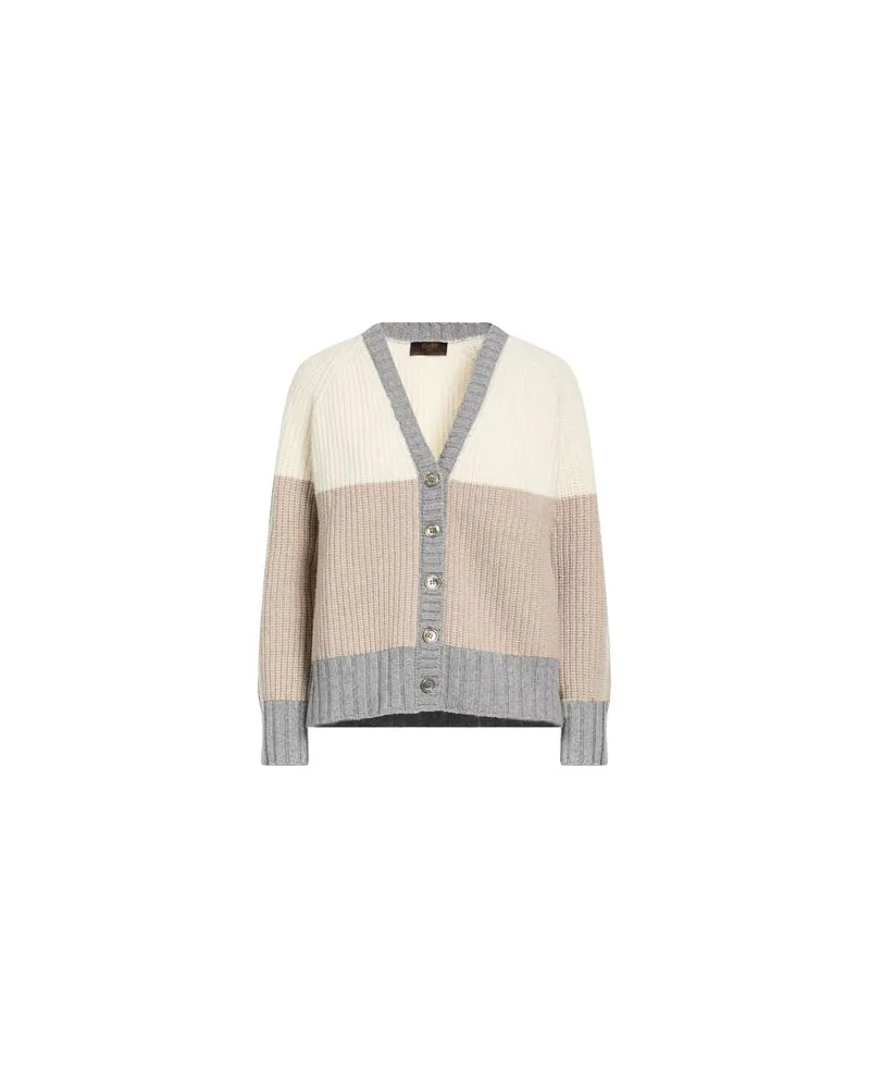 MOORER STRICKWAREN - Strickjackenauf YOOX.COM Beige