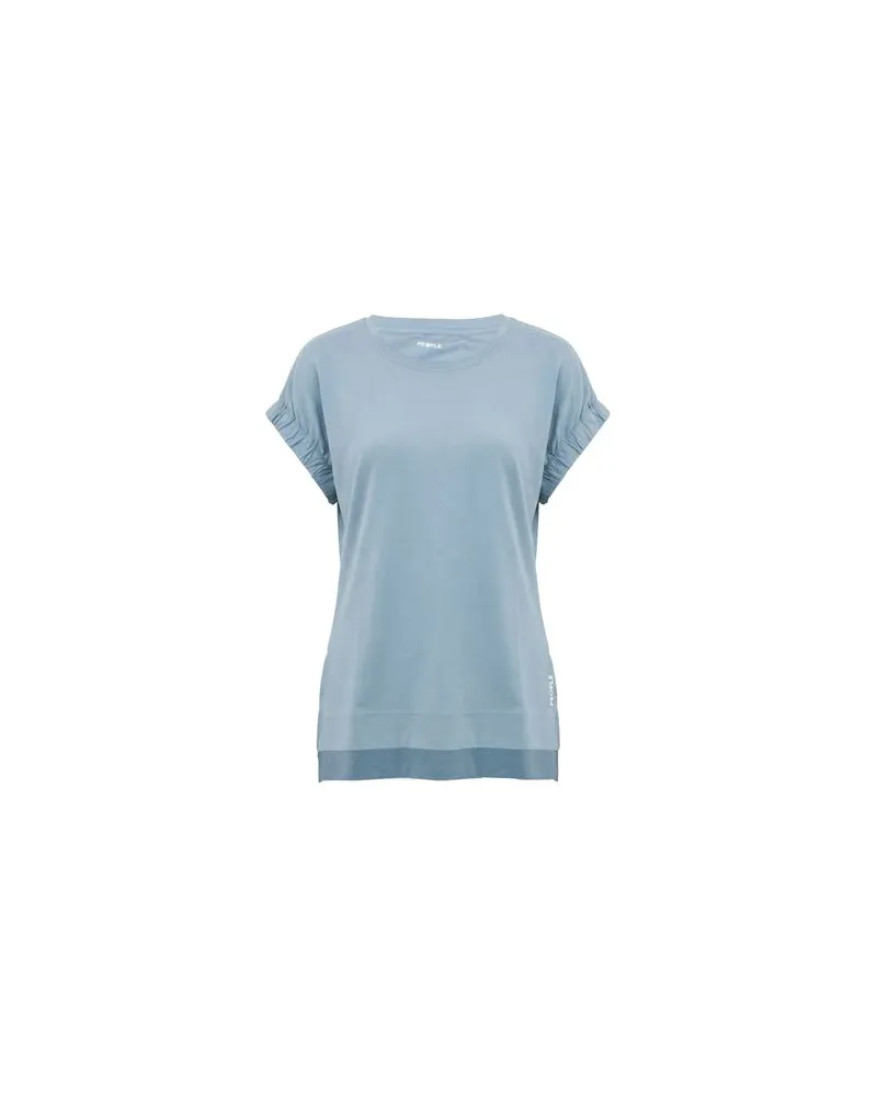 People of Shibuya TOPS - T-shirtsauf YOOX.COM Hellblau