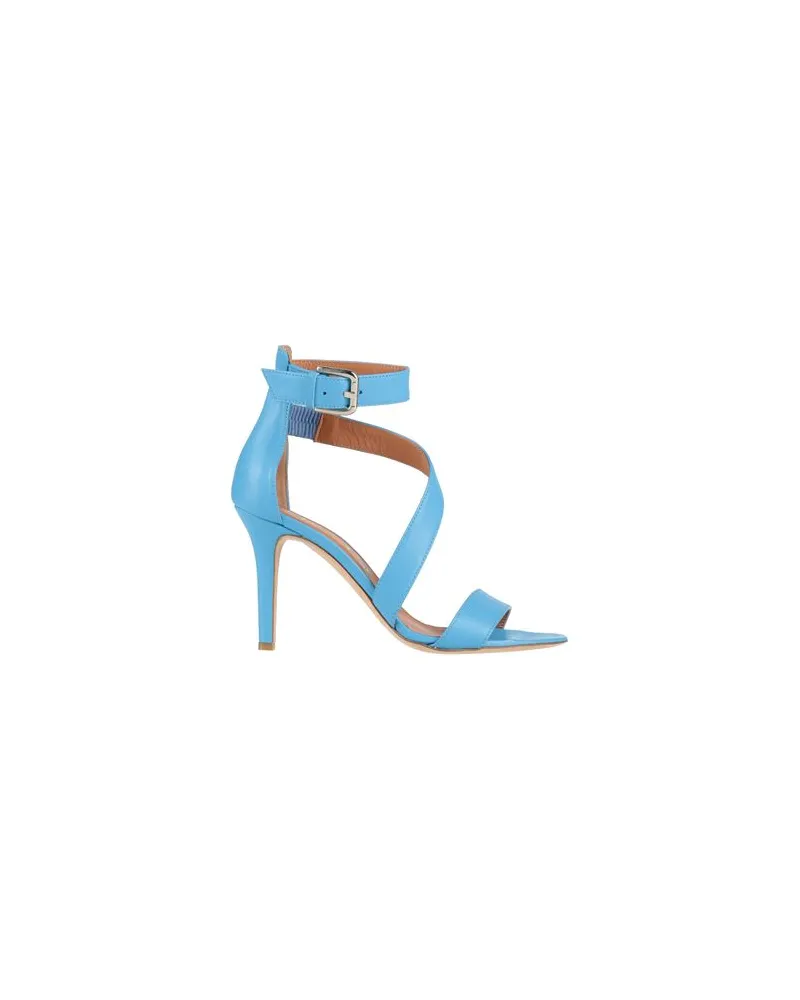 Via Roma 15 SCHUHE - Sandalenauf YOOX.COM Azurblau