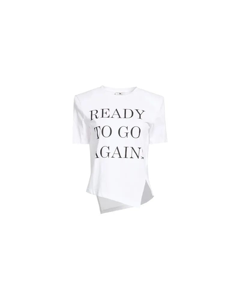 Elisabetta Franchi TOPS - T-shirtsauf YOOX.COM Weiß