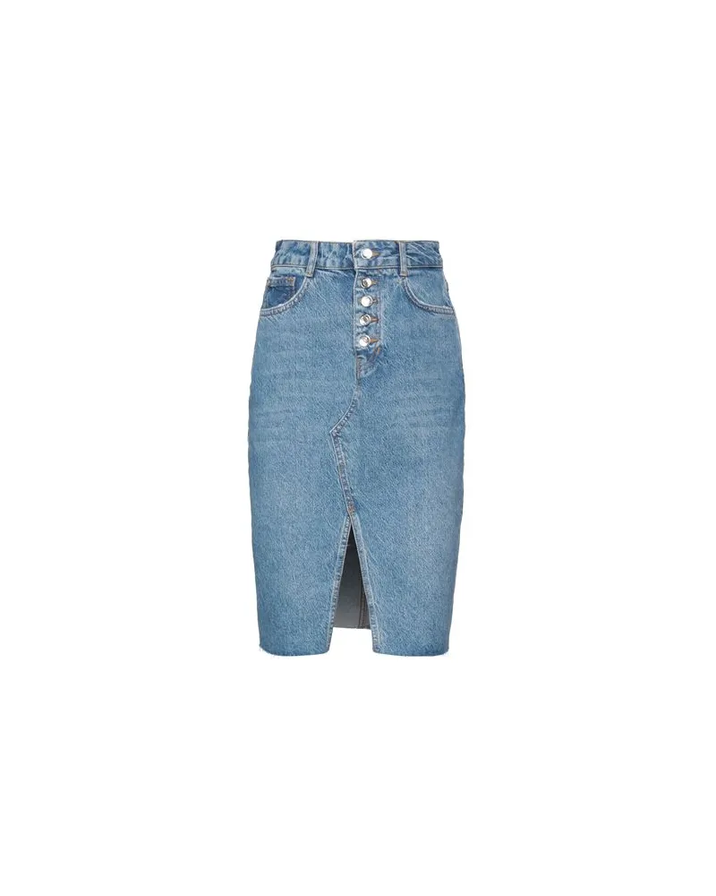 Liu Jo HOSEN & RÖCKE - Jeansröckeauf YOOX.COM Blau