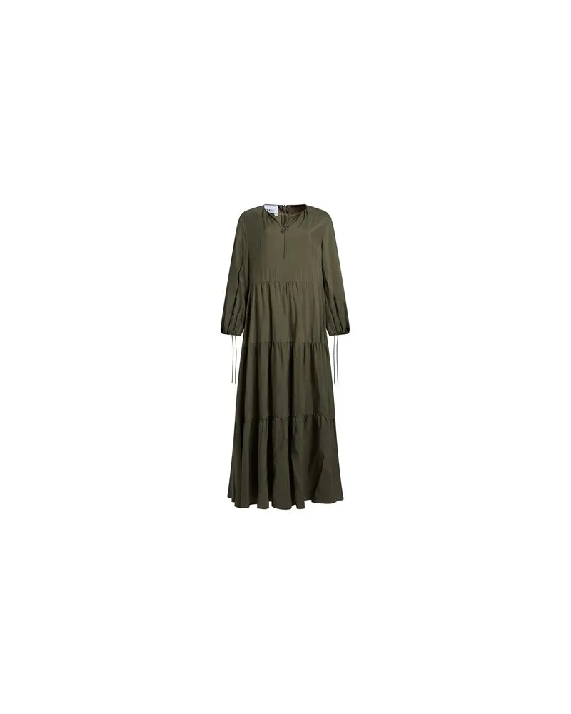 Akris KLEIDER - Maxi-Kleiderauf YOOX.COM Khaki