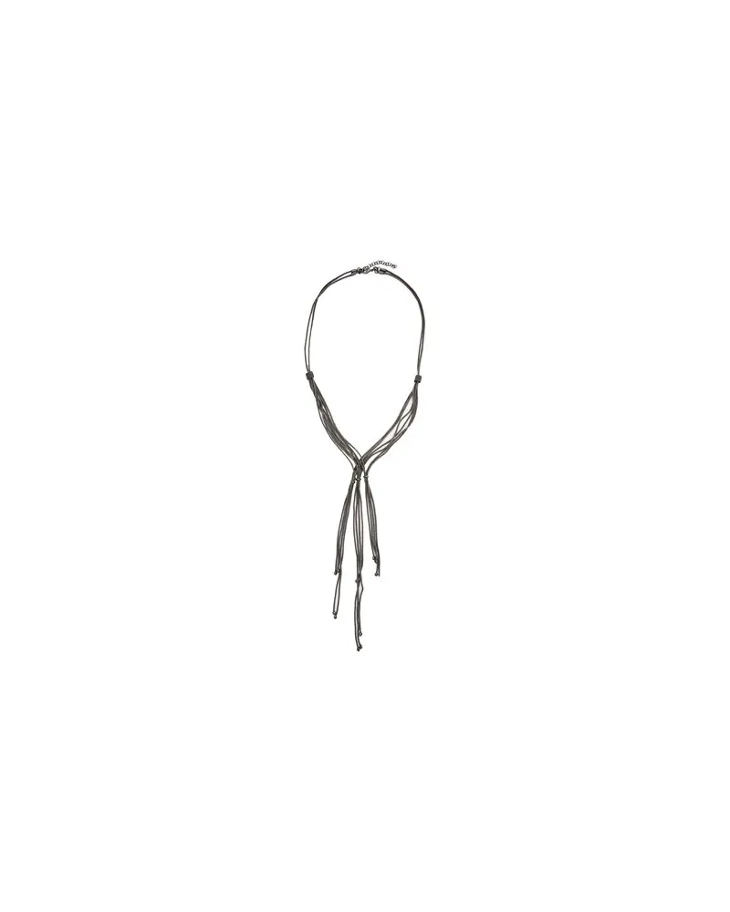Fabiana Filippi SCHMUCK und UHREN - Halskettenauf YOOX.COM Braungrau