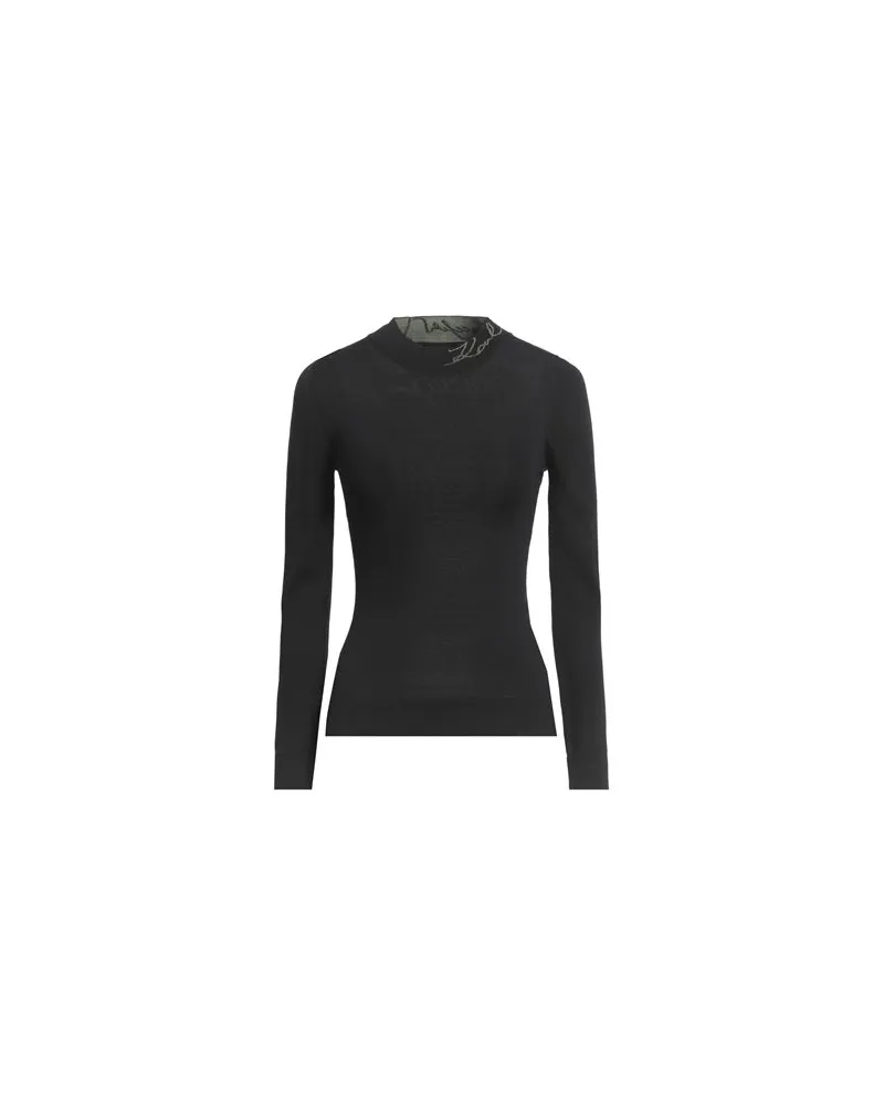 Karl Lagerfeld STRICKWAREN - Pulloverauf YOOX.COM Schwarz