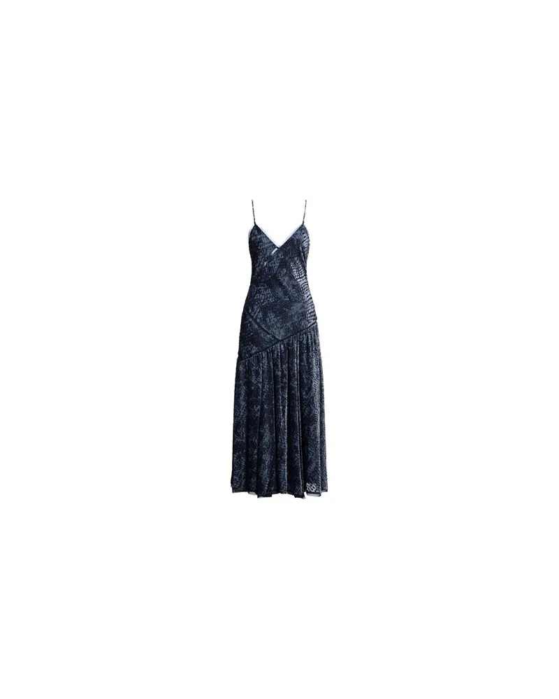 Ulla Johnson KLEIDER - Maxi-Kleiderauf YOOX.COM Taubenblau