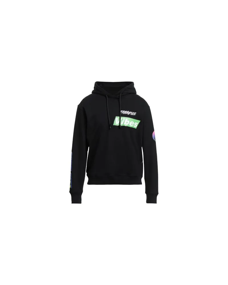 Versace Jeans TOPS - Sweatshirtsauf YOOX.COM Schwarz