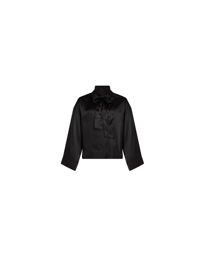NUDE TOPS - Topsauf YOOX.COM Schwarz