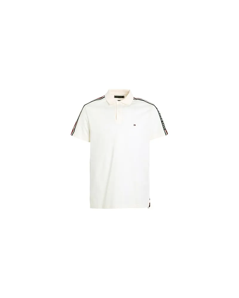 Tommy Hilfiger TOPS - Poloshirtsauf YOOX.COM Elfenbein