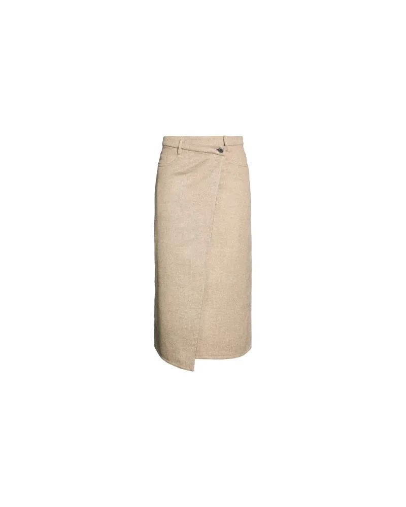 Brunello Cucinelli HOSEN & RÖCKE - Midi-Röckeauf YOOX.COM Sand
