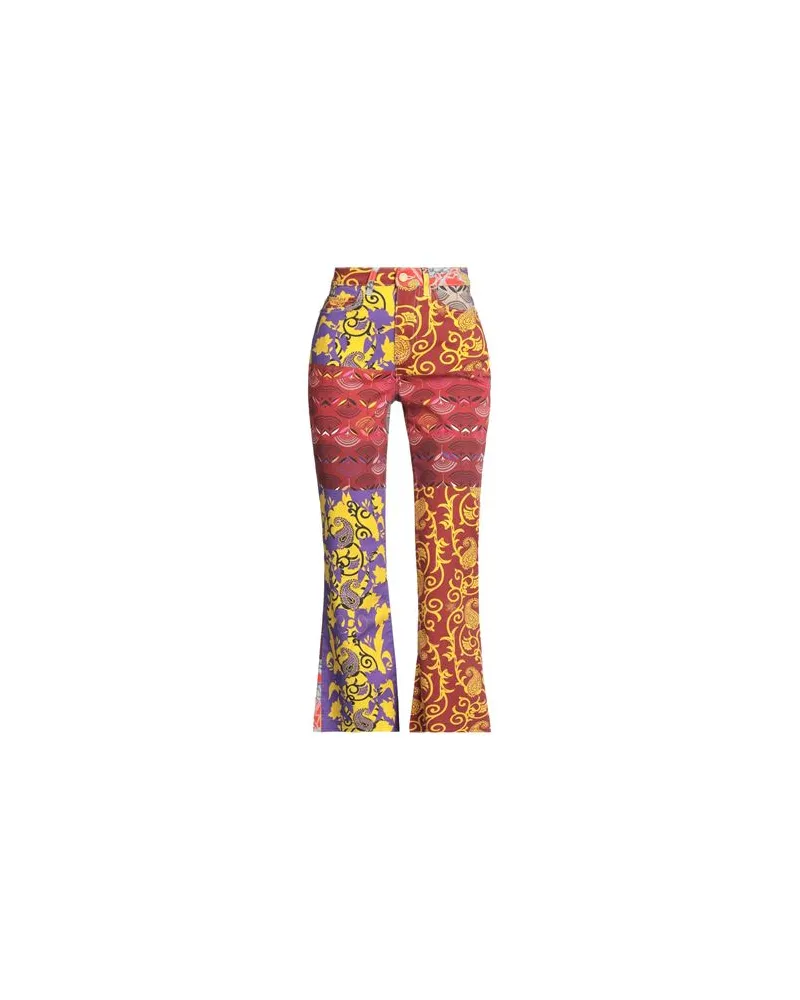 Manila Grace HOSEN & RÖCKE - Hosenauf YOOX.COM Ziegelrot